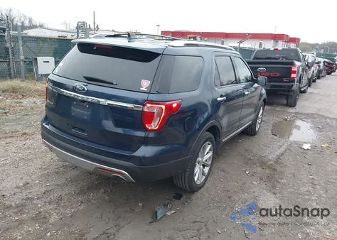 2017 Ford Explorer Limited z USA, uszkodzony, nr VIN 1FM5K7F82HGD95352